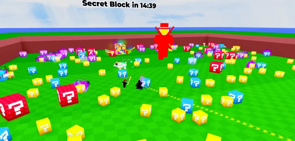 Break a Lucky Block!