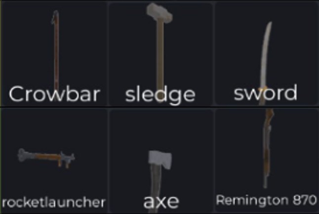 Weapons