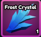 Frost Crystal Evolution item in catch a monster