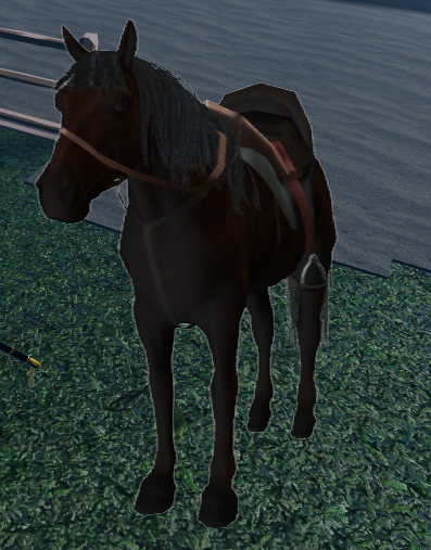 Samurai Horse Mount in Dokkodo on Roblox