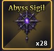 Abyss Sigil Sailor Piece Item for Roblox Experience