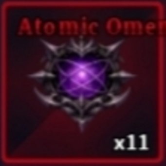 Atomic Omen Item in Sailor Piece Roblox experience, used to unlock the Atomic Sword