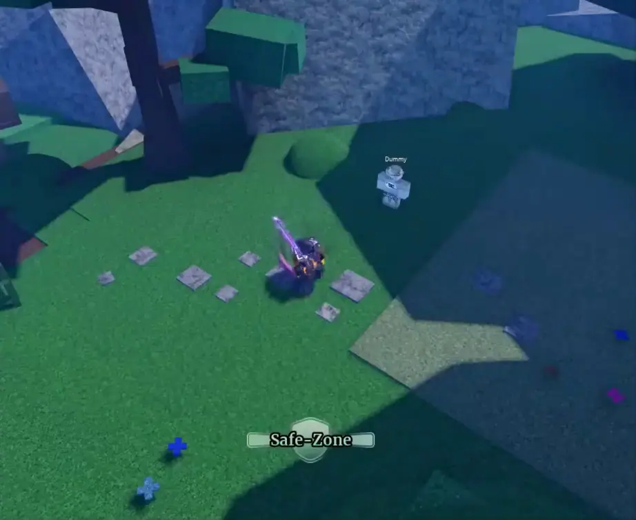 Atomic sword Move V showcase in Sailor Piece Roblox Experience