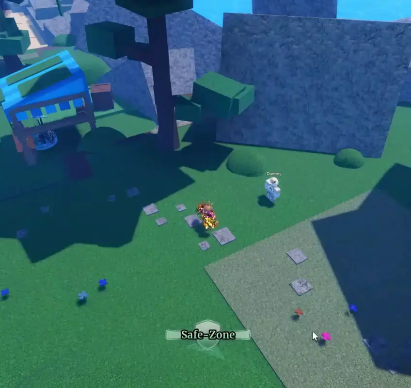 Player performing Escanor Sword C move showcase in Sailor Piece roblox experience