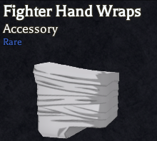 Fighter hand wraps  accessory in bizarre lineage
