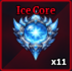 Ice Core Item in Sailor Piece Ice Queen Update for Roblox Experience. Used to Craft the Ice Queen Sword