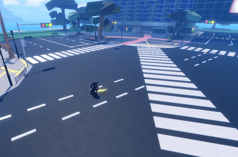 Player performing light fruit's Z move in sailor piece 