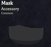 mask accessory in bizarre lineage