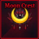 Moon Crest Item in Sailor Piece Roblox Experience dropped by Moon Slayer Boss and used to unlock Moon Slayer Melee.
