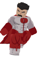 Omni Man Skin for the Stand King Crimson in Bizarre lineage on Roblox