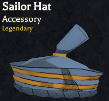sailor hat accessory in bizarre lineage