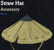 straw hat accessory in bizarre lineage