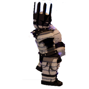 White Snake Greyscale alternate skin in Bizarre Lineage on Roblox