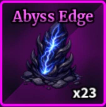 Abyss Edge Item in Sailor Piece Roblox experience.