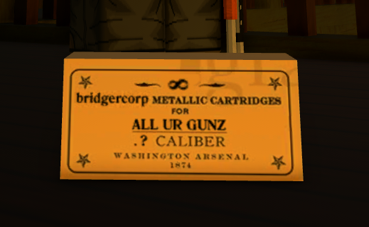 Ammo Box Item from Bridger: Western Roblox Experience