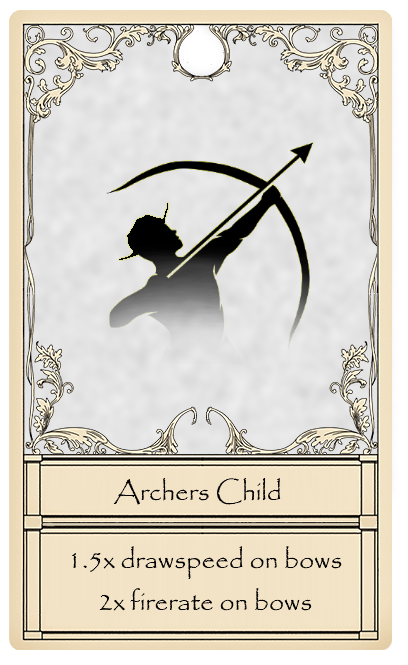 Archers Child Card from Bridger Western Roblox Experience