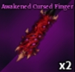 Abandoned Cursed Finger Item in Sailor Piece Roblox experience.