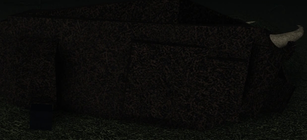 The Bison Animal in Foresto Roblox Experience.