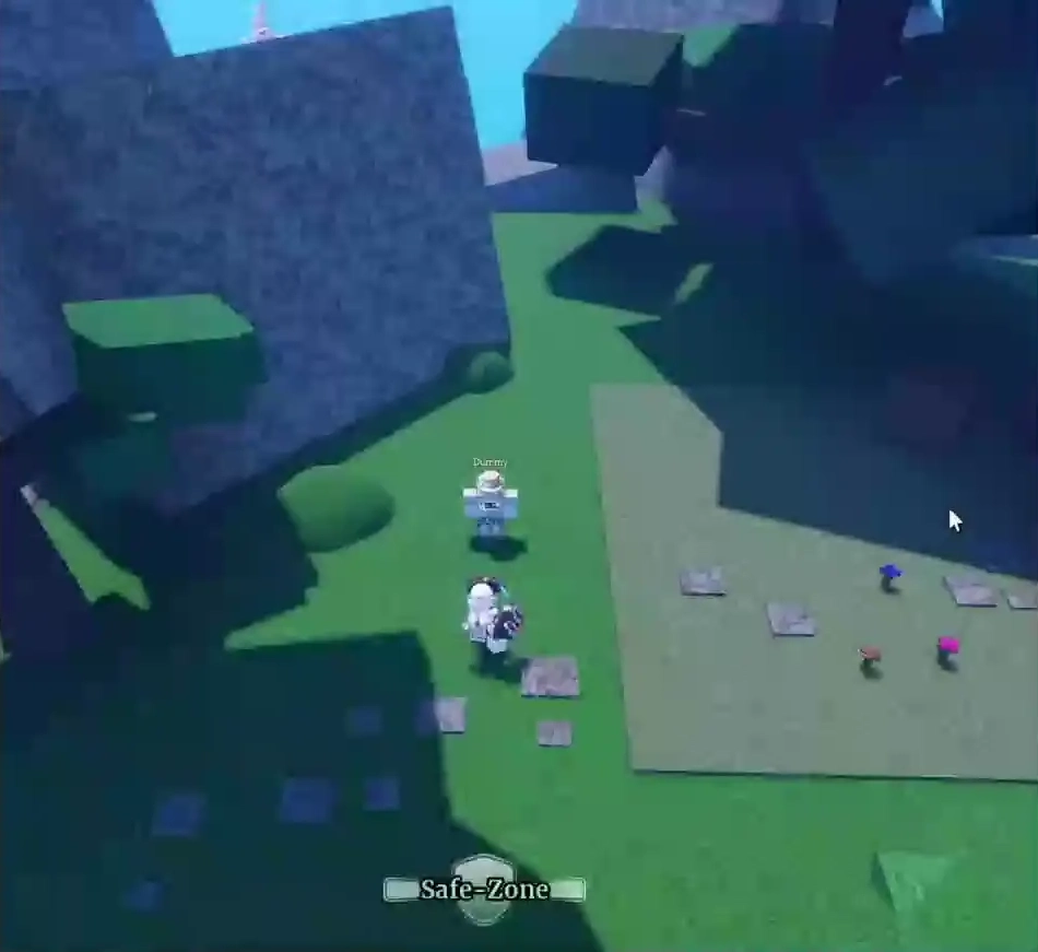 Player performing Blessed Maiden C move in Sailor Piece roblox experience