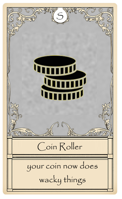 Coin Roller Card from Bridger Western Roblox Experience