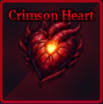 Crimson Heart Item in Sailor Piece Roblox experience.
