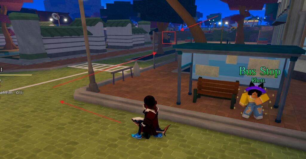 The Rudol von Stroheim Cyborg NPC Location in Bizarre Lineage Roblox Experience