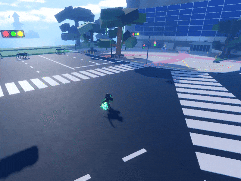 Dark Blade Sword M1 Attack from Sailor Piece Roblox Experience