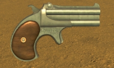Dual Derringers Weapon in Bridger: Western Roblox Experience.