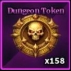 Dungeon Token Item in Sailor Piece Roblox experience.