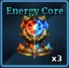 Energy Core Item in Sailor Piece Roblox experience.