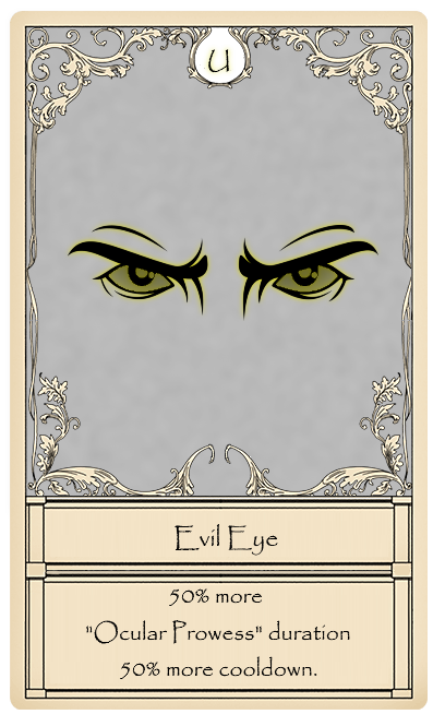 Evil Eye Card from Bridger Western Roblox Experience