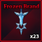 Frozen Brnad Item in Sailor Piece Ice Queen Update for Roblox Experience. Used to Craft the Ice Queen Sword