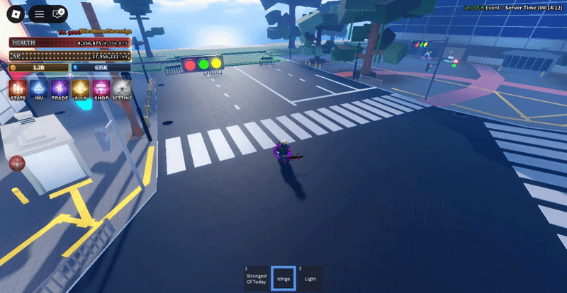 Ichigo Sword M1 Attack from Sailor Piece Roblox Experience