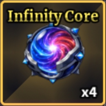 Infinity Core Item in Sailor Piece Roblox experience.