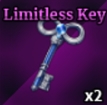 Limitless Key Item in Sailor Piece Roblox experience.