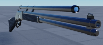 Malcom .70 Weapon in Bridger: Western Roblox Experience.