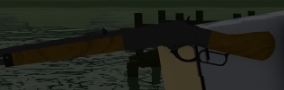 Mare's Leg Weapon in Bridger: Western Roblox Experience.