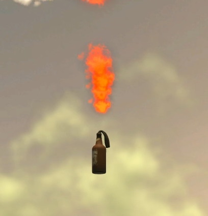 Molotov Item from Bridger: Western Roblox Experience