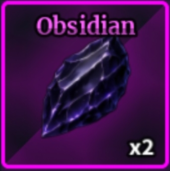 Obsidian Item in Sailor Piece Roblox experience.