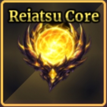Reiatsu Core Item in Sailor Piece Roblox experience.