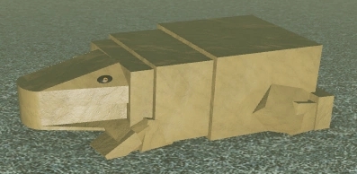 The Sandy Frog Animal in Foresto Roblox Experience.