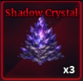 Shadow Crystal Item in Sailor Piece Roblox experience.
