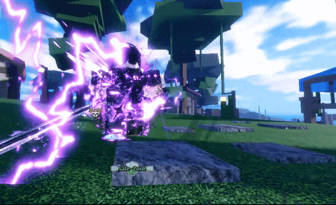 Shadow Sword V Attack from Sailor Piece Roblox Experience