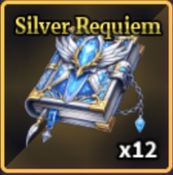 Silver Requiem Item in Sailor Piece Roblox experience.