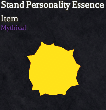 Stand Personality Essance
