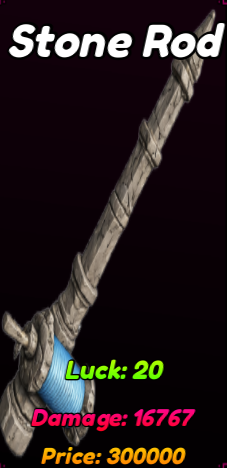 stone Rod in Titan Fishing roblox experience