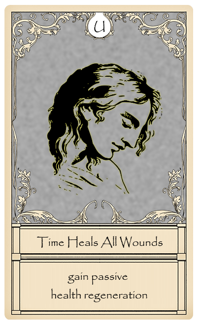 Time Heals All Wounds Card from Bridger Western Roblox Experience