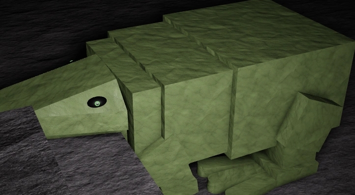 The Titan Frog Animal in Foresto Roblox Experience.