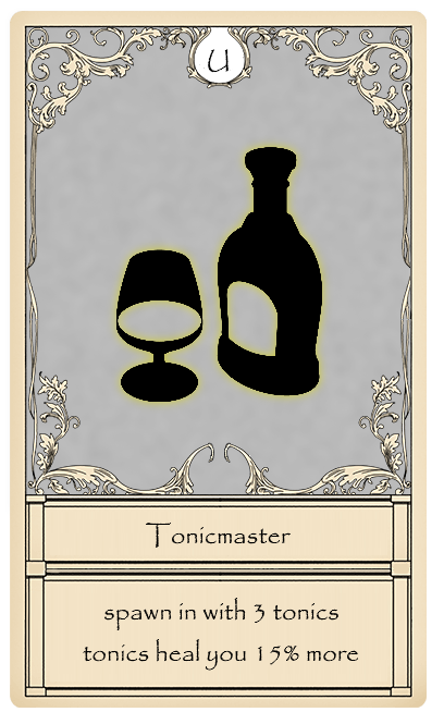 Tonicmaster Card from Bridger Western Roblox Experience