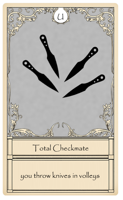 Total Checkmate Card from Bridger Western Roblox Experience